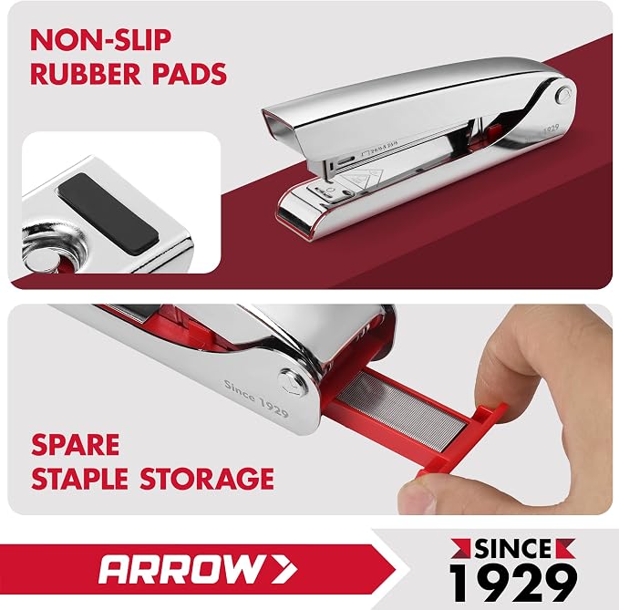 Arrow Metal Stapler, Full-Strip Stapler - Image 6
