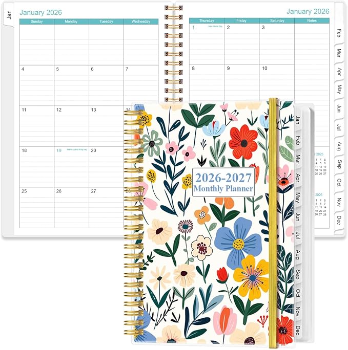 2026-2027 Monthly Planner by Heveboik