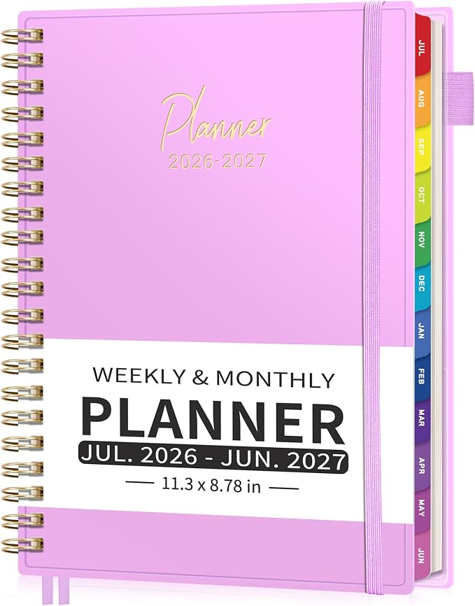 EMSHOI 2026-2027 Appointment Book, 15-Minute Hourly Academic Planner, Large Size by EMSHOI