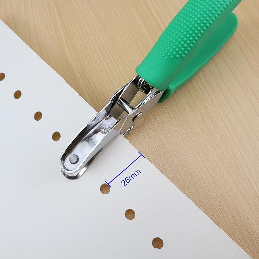 1/4 Inch Circle Shaped Hole Puncher, Handheld Single Hole Paper Punch, One Hole - Image 4