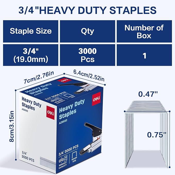 Deli Staples, Premium Heavy Duty Staples - Image 2
