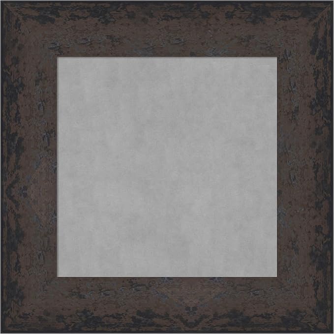 Amanti Art Black Framed Magnetic Board 17x17 X-Small Vision Board by AmantiArt