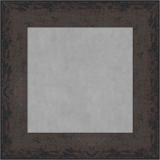 Amanti Art Black Framed Magnetic Board 17x17 X-Small Vision Board by AmantiArt