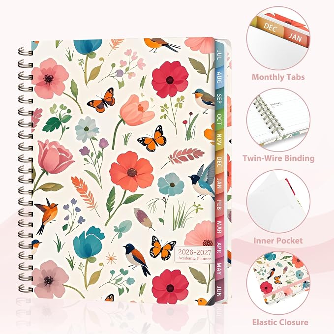 Planner 2026-2027, Weekly and Monthly Academic Year Calendar Planner, July 2026 - Image 4