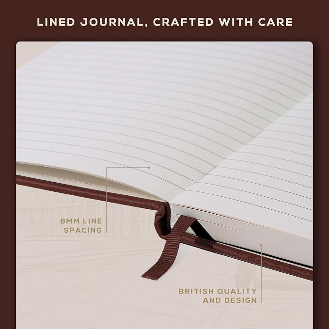 BEECHMORE BOOKS Premium Lined Leather Journal - Image 6