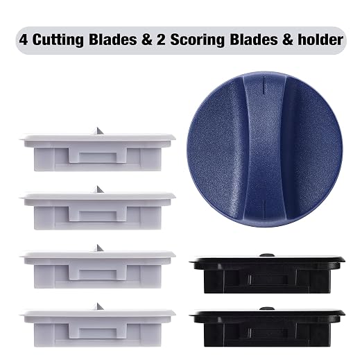 Likart 6-Pack Paper Cutter Replacement Blades kit, Portable Trimmer Cutting - Image 2