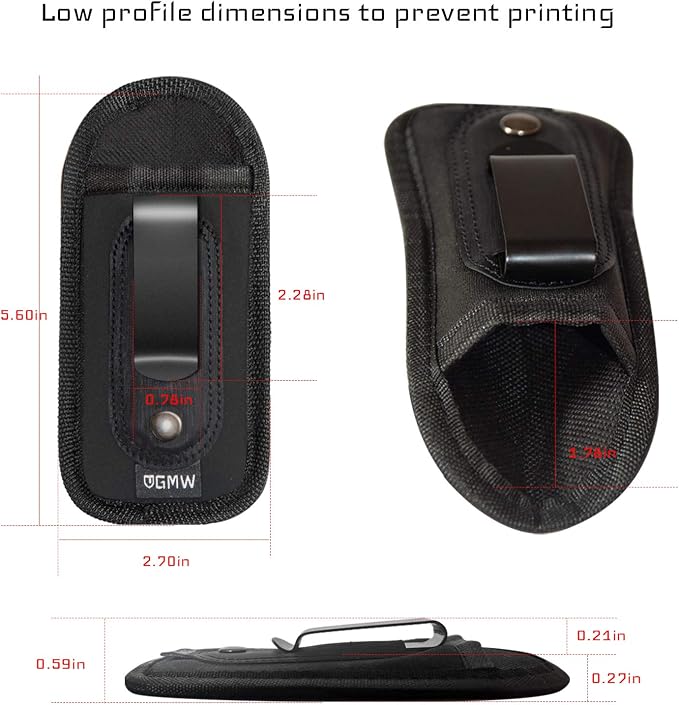 GMW Universal Magnetic IWB/OWB Magazine Holster | Magazine Pouch - Image 8