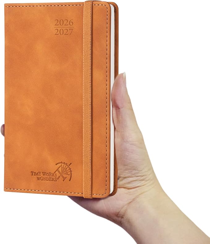 POPRUN 2026-2027 Pocket Planner Weekly and Monthly Academic Calendar by POPRUN