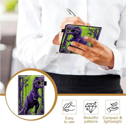 Purple Tyrannosaurus Rex Cute Server Book - Image 4
