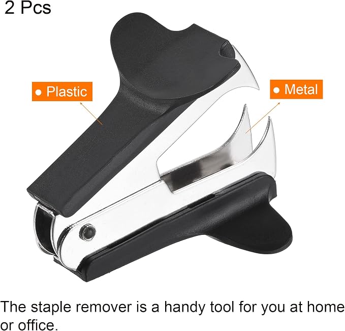 MECCANIXITY Staple Remover Tools, Staplers Puller Steel Jaw - Image 3