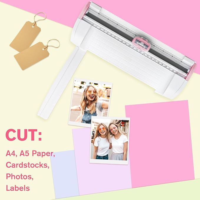 3-in-1 Paper Trimmer with Straight, Scoring & Perforating Blades, Scrapbooking - Image 6