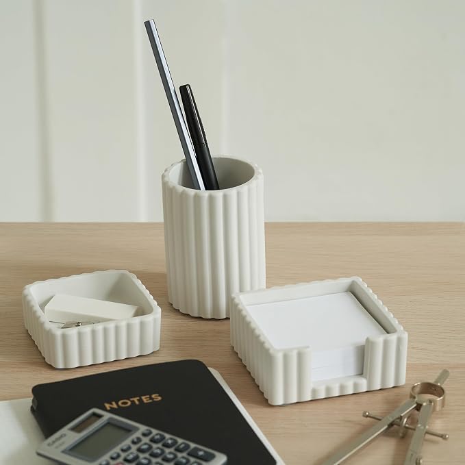Aesthetic Desk Organizer Set of 3 - Image 6