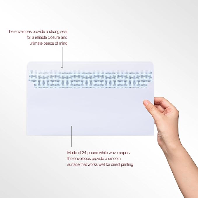 Zzrywuty #10 Letter Size Mailing Envelopes - Image 5