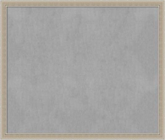 Amanti Art Silver Framed Magnetic Board 44x52 Oversize Vision Board by AmantiArt