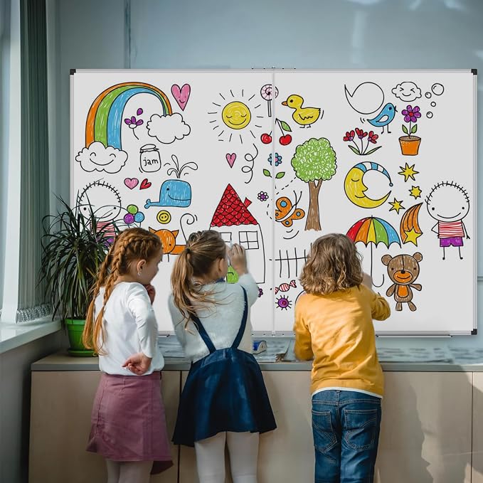 XBoard Magnetic Whiteboard 60 x 48 Inch, Dry Erase Board - Image 4