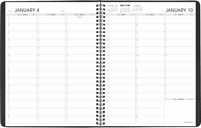 AT-A-GLANCE 2027 Appointment Book Planner, 13-Month Jan-Jan, 8.25" x 11" - Image 8