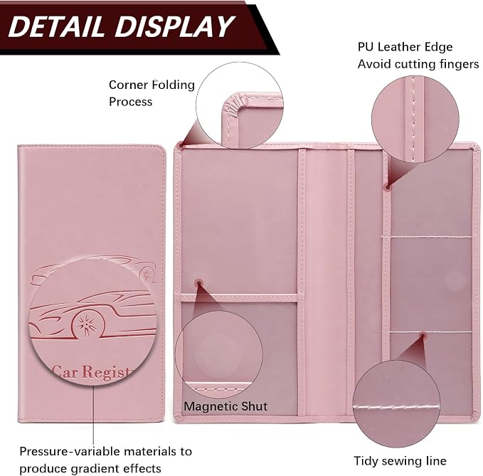 Car Registration and Insurance Card Holder - Image 4