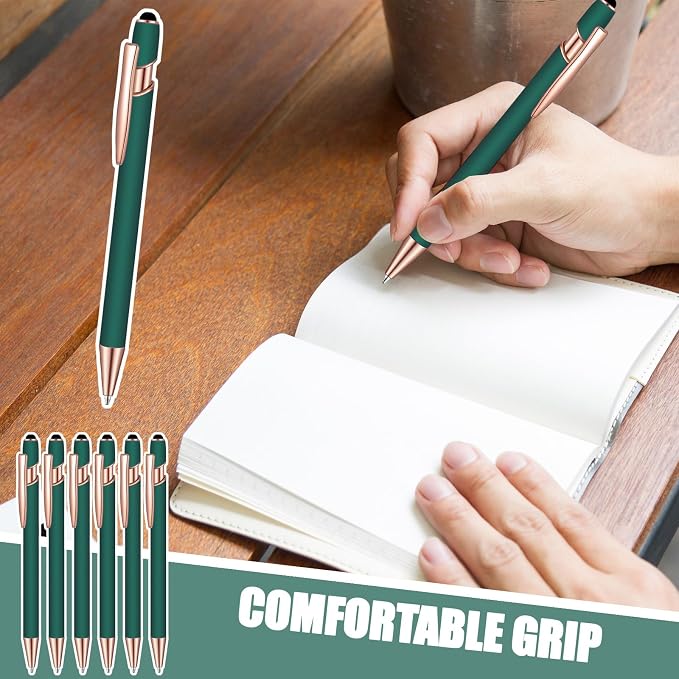6 Pcs Blue Ink Ballpoint Pen - Image 7