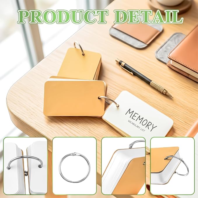 400 PCS Flash Cards 2 x 3 Inch Index Cards - Image 3