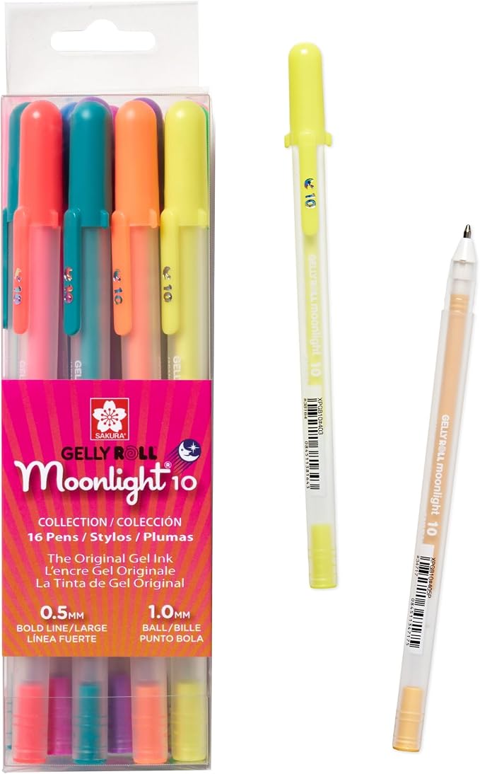 SAKURA Gelly Roll Moonlight 06 Gel Pens by SAKURAOFAMERICA