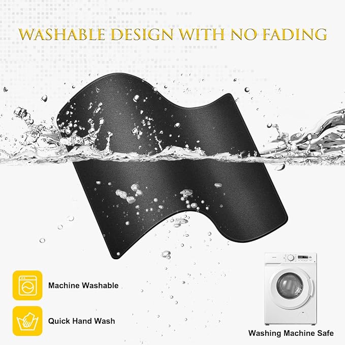JIKIOU 3 Pack Mouse Pad with Stitched Edge, Comfortable Mouse Pads with - Image 6