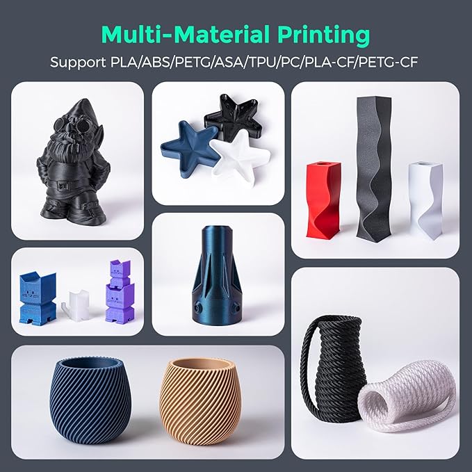 FLASHFORGE Adventurer 5M Pro 3D Printer with 1 Click Auto Printing System, 600mm/s High-Speed, Quick Detachable 280°C Nozzle, Core XY All-Metal Structure, Multi-Functional 220x220x220mm 3D Printer-DeskLoop Office