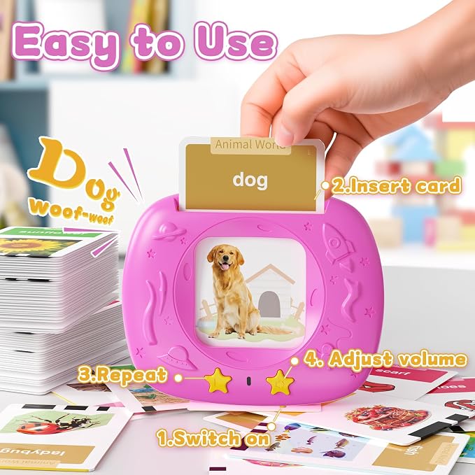 HOMESTEC Toddler Talking Flash Cards - Image 3