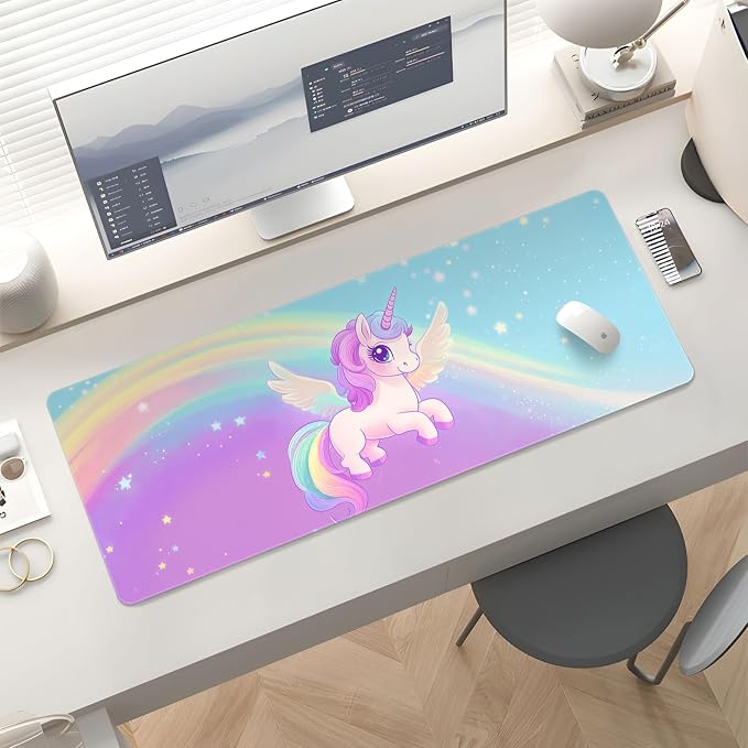 Mousepad Desk Mat Gaming Large Keyboard Cute Office Desktop Computer Laptop - Image 5