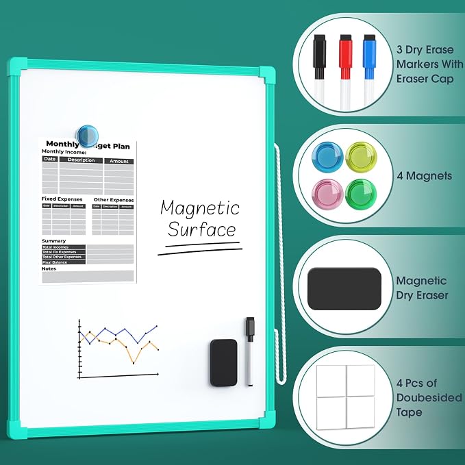 MaxGear Double-Sided Dry Erase Board - Image 2