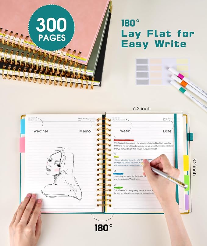 Hardcover Spiral Notebook journal - Image 3