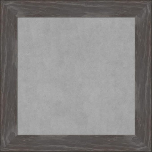 Amanti Art Grey Framed Magnetic Board 15x15 X-Small Vision Board by AmantiArt
