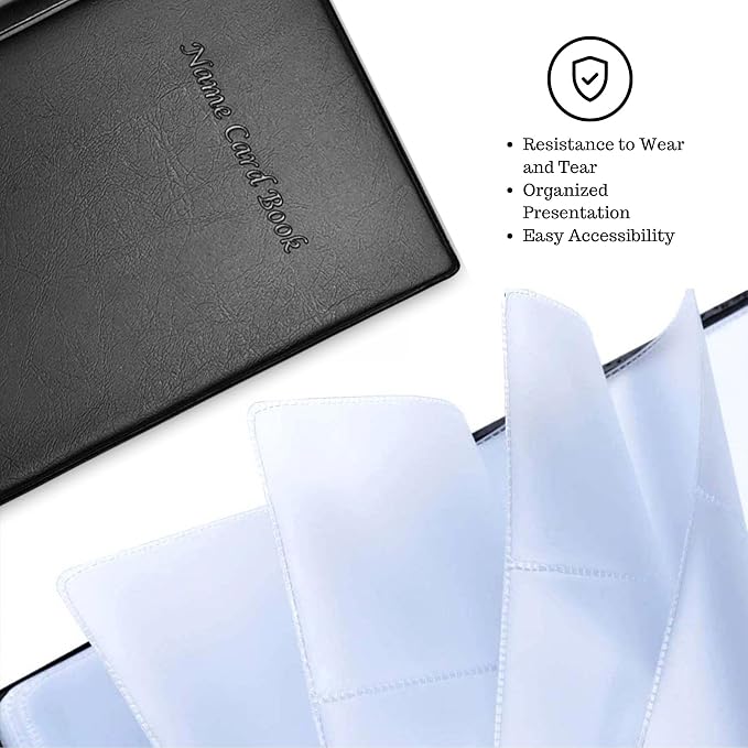 Ring Binder Depot Professional Business Card Holder/Book - Image 3