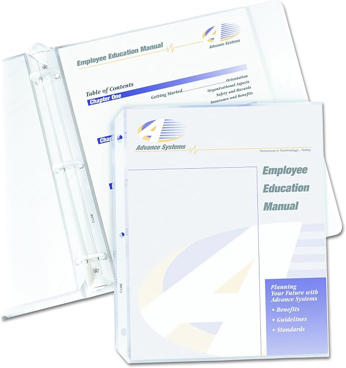 C-Line Top Loading Super Heavyweight Poly Sheet Protectors, 11 x 8.5 Inches - Image 5
