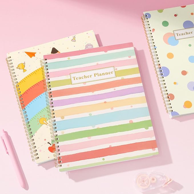 SUNEE Teacher Planner 2026-2027 Academic Year, 7 Periods Lesson Plan Book Jul - Image 7