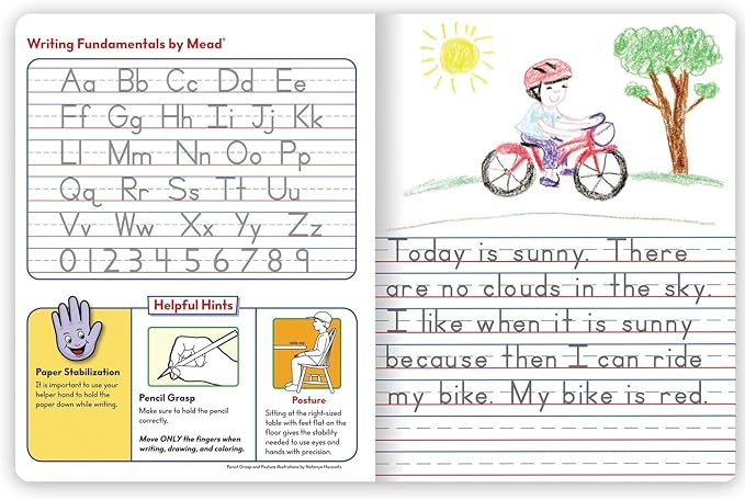 Mead Primary Composition Book, Primary Ruled Journal, Grades K-2, 7-1/2" x - Image 5