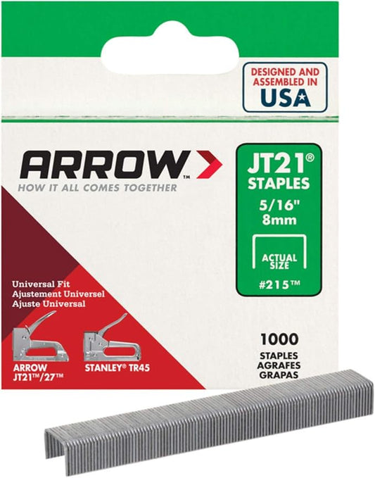Arrow Fastener 215 5/16" JT21 Staples by ArrowToolGroup