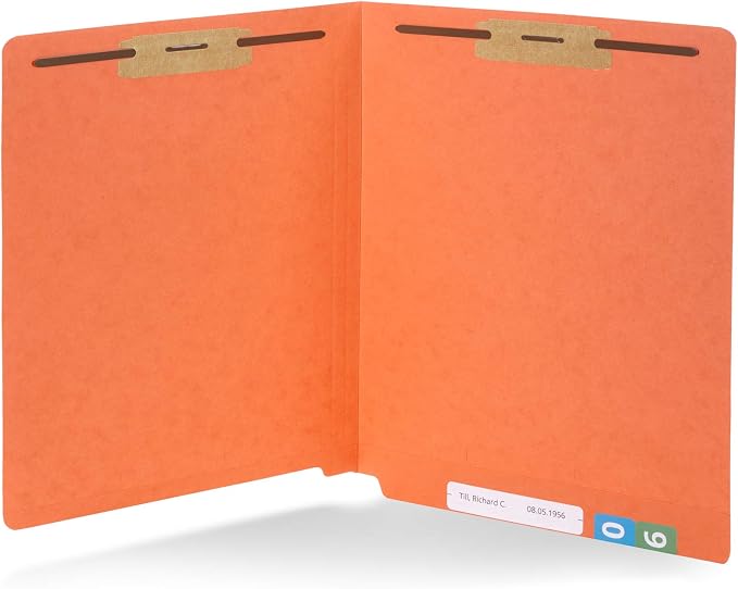 Blue Summit Supplies 50 End Tab Fastener Folders, Letter Size - Image 4