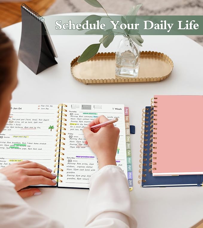 Academic Planner 2026-2027, Hardcover Weekly and Monthly Calendar Planner from - Image 7