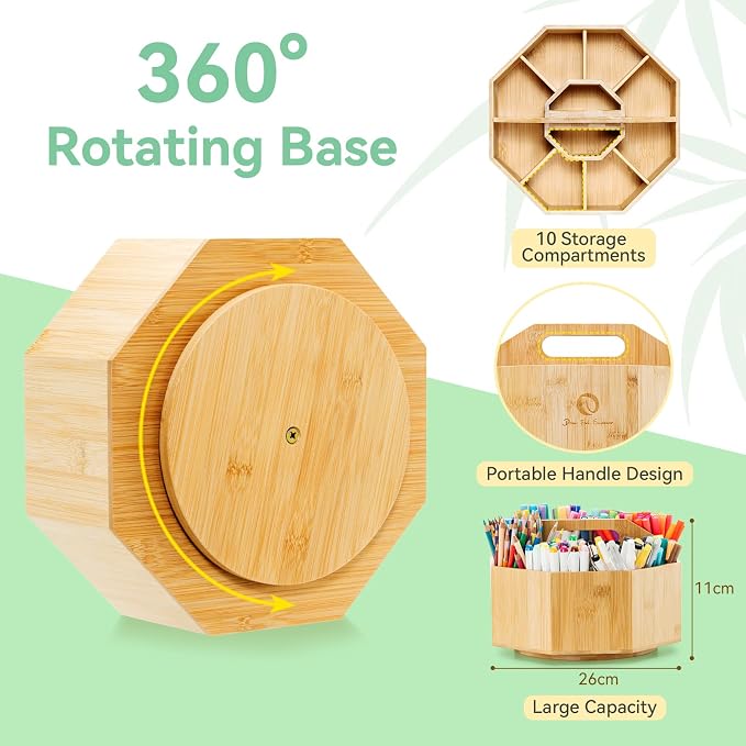 Ohuhu Rotating Marker Organizer - Image 2