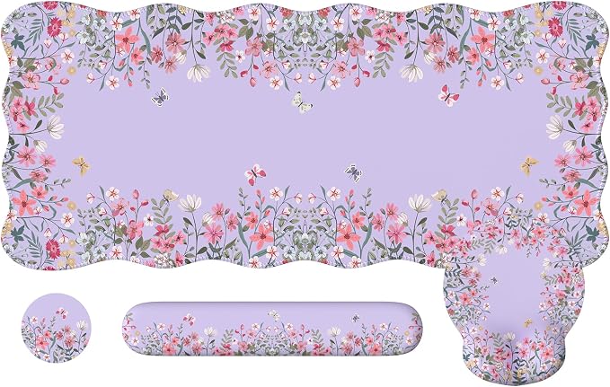 iCasso Desk Mat Set, Large Mouse Pad by iCasso