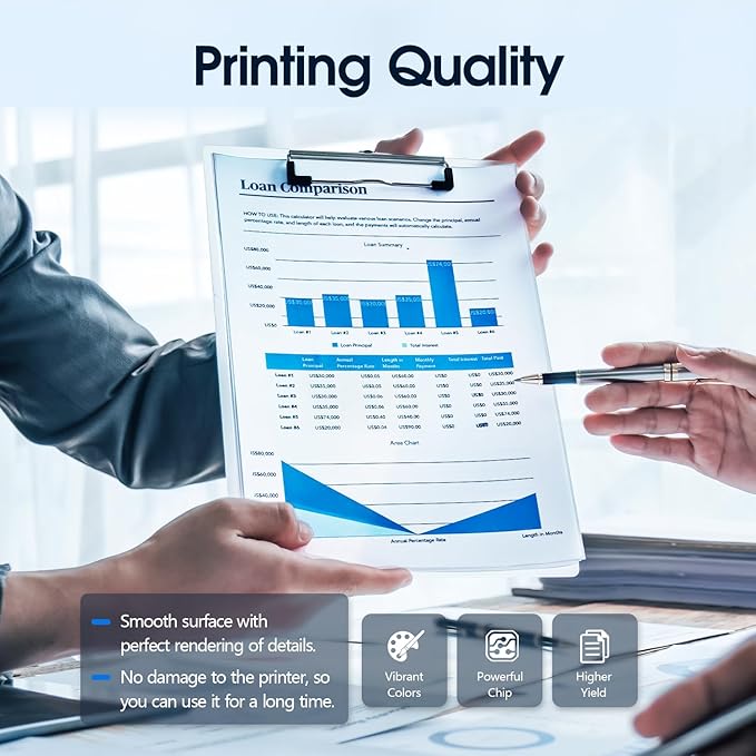 410A Toner Cartridge Replacement Compatible for 410A 410X 410 CF410A CF411A CF412A CF413A Work with Pro MFP M477fnw M477fdw M477fdn M452dn M452nw M477 Printer (4-Pack)-DeskLoop Office