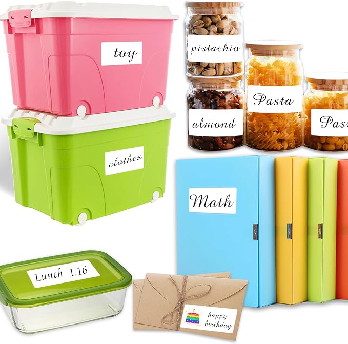 2×4 Inch Removable Blank Freezer Labels, Water/Oil/Tear Resistant/Ink Won't - Image 5