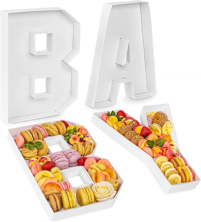 VGOODALL Baby Charcuterie Board Letters by VGOODALL