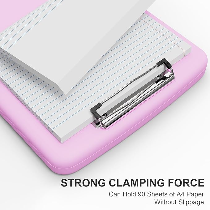 Plastic Clipboard with Storage, 8.5 x 11 Storage Organization Box Side-Opening - Image 4