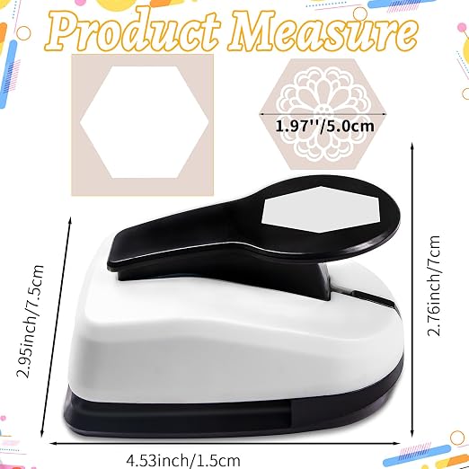 Hexagon Paper Punch, HexagonPunches - Image 7