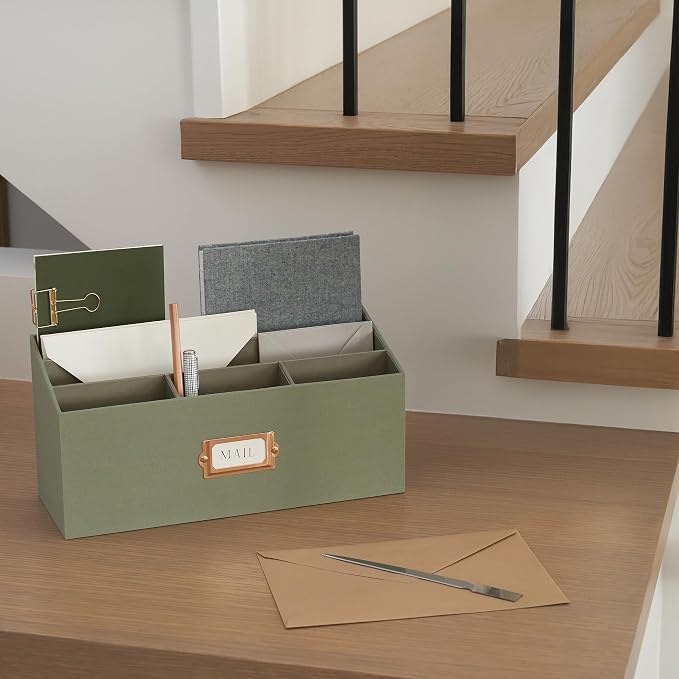 KIBAGA Stylish Linen Mail Organizer - Image 3