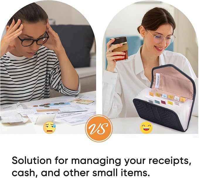Fabric Receipt Organizer 7X5 - Image 7