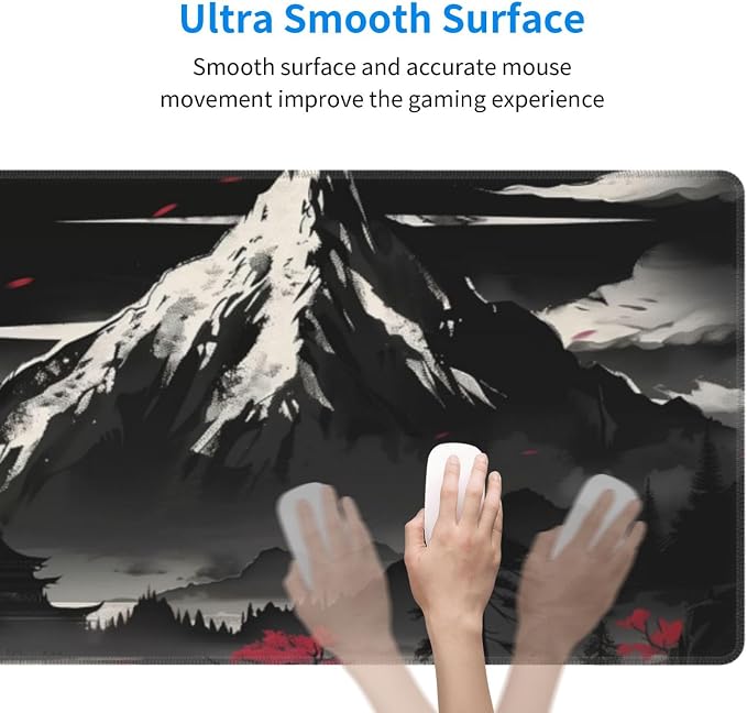 Extended Gaming Mouse Pad, Large Desk Mat XL Anime Mouse Pad Waterproof - Image 4