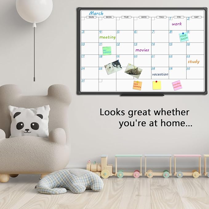 JILoffice Dry Erase Calendar Whiteboard - Image 6