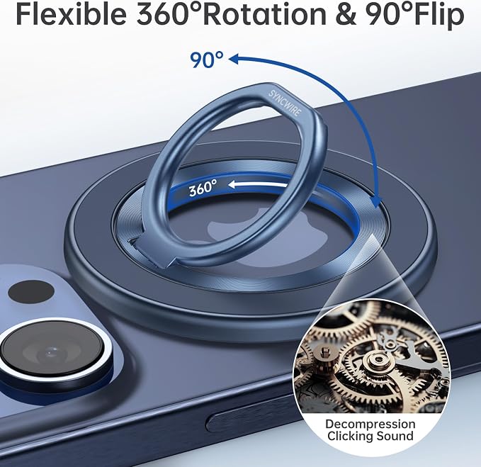 SYNCWIRE Magnetic Phone Ring Holder - Image 2